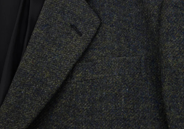 COMME des GARCONS HOMME Wool 2B Tweed Jacket K-168365_005