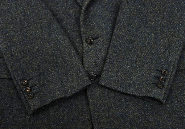 COMME des GARCONS HOMME Wool 2B Tweed Jacket K-168365_007