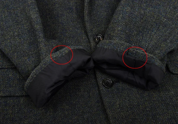 COMME des GARCONS HOMME Wool 2B Tweed Jacket K-168365_008