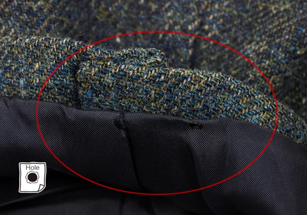 COMME des GARCONS HOMME Wool 2B Tweed Jacket K-168365_009