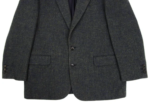 COMME des GARCONS HOMME Wool 2B Tweed Jacket K-168365_011