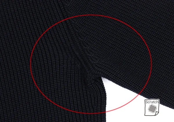 Y's Wool Square Neck Knit K-168370_004