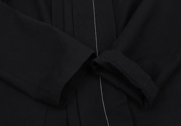 Y's  Wool Blend White Stitch Jacket & Skirt K-168377_006