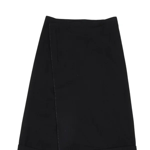 Y's  Wool Blend White Stitch Jacket & Skirt K-168377_012