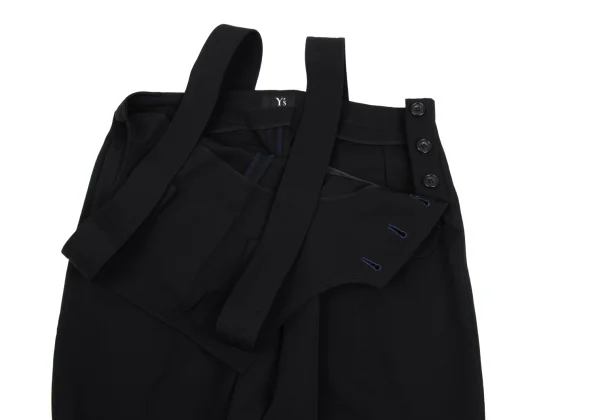 Y's Wool Gabardine Pocket Design Overalls K-168379_009