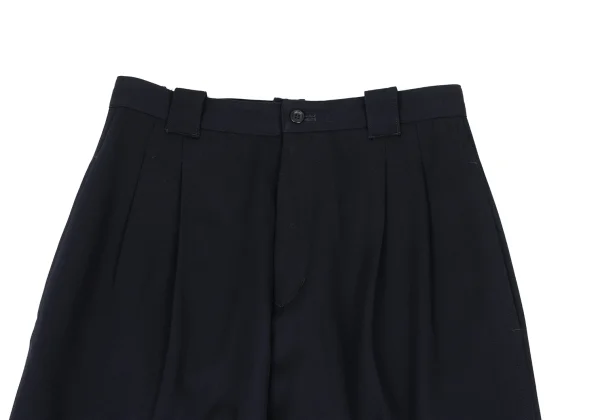 Y's Wool Gabardine Tuck Wide Pants K-168380_002