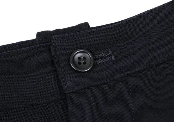 Y's Wool Gabardine Tuck Wide Pants K-168380_003