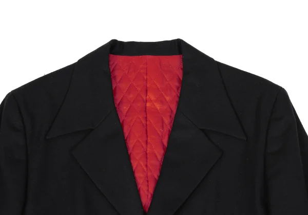 Yohji Yamamoto NOIR Wool Quilting Lining Padded Jacket K-168381_004