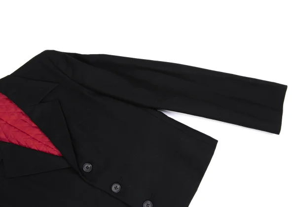 Yohji Yamamoto NOIR Wool Quilting Lining Padded Jacket K-168381_006