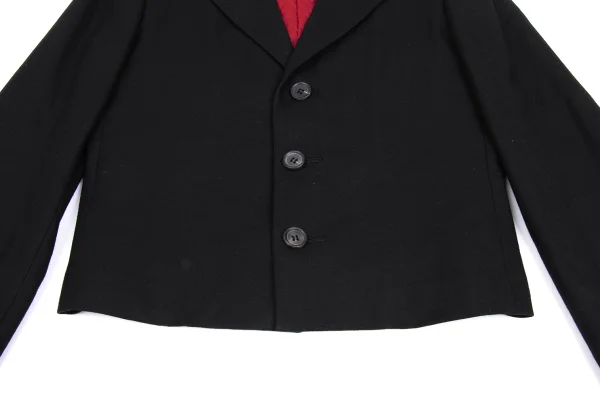 Yohji Yamamoto NOIR Wool Quilting Lining Padded Jacket K-168381_009