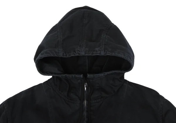 Y's for men Cotton Pocket Design Hooded Double Zip Jacket K-168382_003