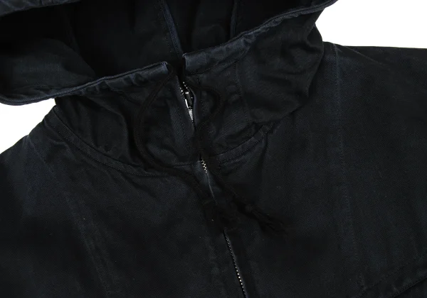 Y's for men Cotton Pocket Design Hooded Double Zip Jacket K-168382_004