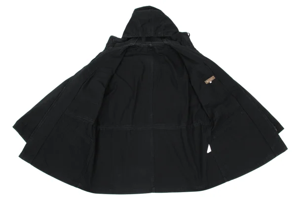 Y's for men Cotton Pocket Design Hooded Double Zip Jacket K-168382_015