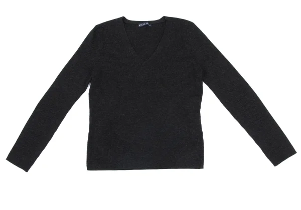 Ralph Lauren Wool V-neck Rib Knit K-168384_002