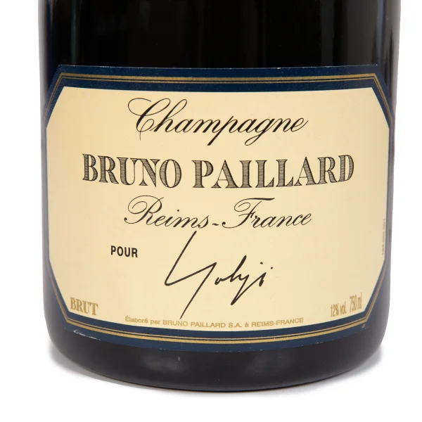 新品!ヨウジヤマモトYohji Yamamoto Bruno Paillard 1994年 ワイン 黒