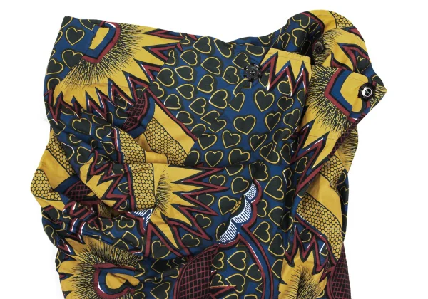 JUNYA WATANABE COMME des GARCONS Heart Print Gather Asymmetry Skirt K-168390_005