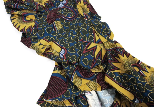 JUNYA WATANABE COMME des GARCONS Heart Print Gather Asymmetry Skirt K-168390_009