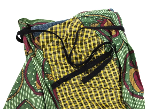 JUNYA WATANABE COMME des GARCONS Apple Leaf Print Switching Wrap Skirt K-168391_006