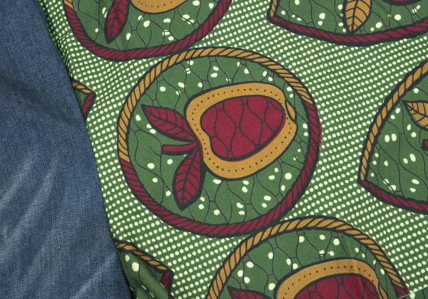 JUNYA WATANABE COMME des GARCONS Apple Leaf Print Switching Wrap Skirt K-168391_013