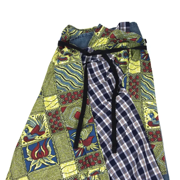 JUNYA WATANABE COMME des GARCONS Animal Print Switching Wrap Skirt K-168392_003