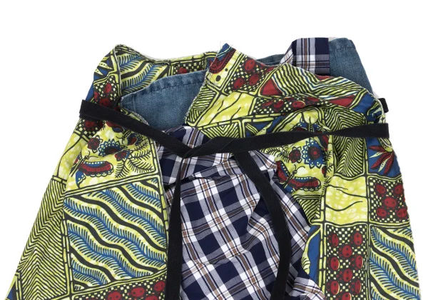 JUNYA WATANABE COMME des GARCONS Animal Print Switching Wrap Skirt K-168392_004