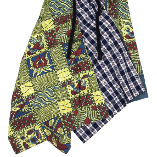 JUNYA WATANABE COMME des GARCONS Animal Print Switching Wrap Skirt K-168392_005