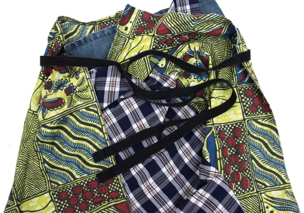 JUNYA WATANABE COMME des GARCONS Animal Print Switching Wrap Skirt K-168392_006