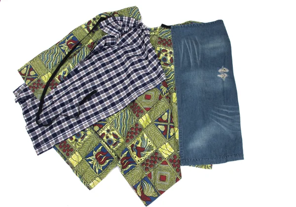 JUNYA WATANABE COMME des GARCONS Animal Print Switching Wrap Skirt K-168392_007