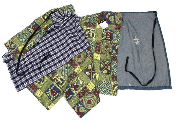 JUNYA WATANABE COMME des GARCONS Animal Print Switching Wrap Skirt K-168392_009