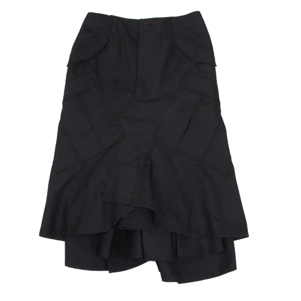JUNYA WATANABE COMME des GARCONS Wool Poly Military Remake Skirt K-168395_002