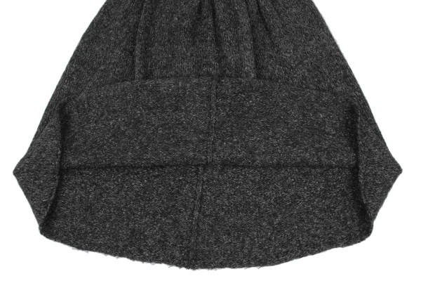 Y's Wool Blend Waist Gather Knit Skirt K-168402_007