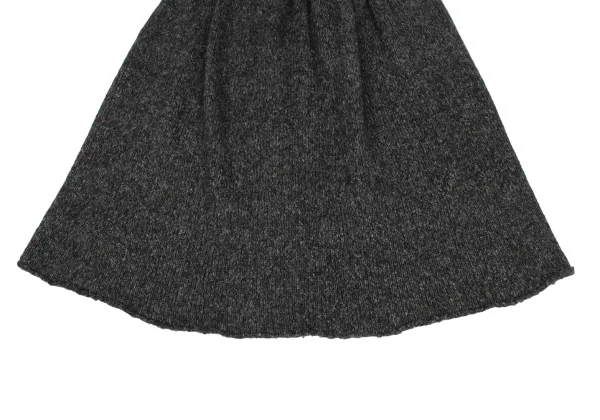 Y's Wool Blend Pocket Asymmetry Sleeveless Knit Top & Skirt K-168403_015