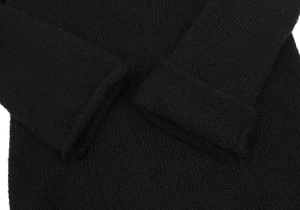 Y's Wool U-neck Knit Sweater K-168405_005