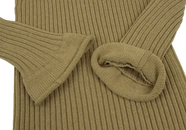 Y's Elbow Switching Low-gauge Turtleneck Knit K-168406_007