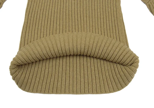 Y's Elbow Switching Low-gauge Turtleneck Knit K-168406_009