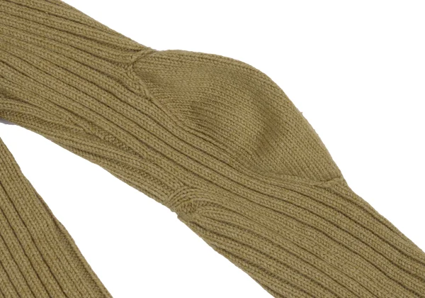 Y's Elbow Switching Low-gauge Turtleneck Knit K-168406_011