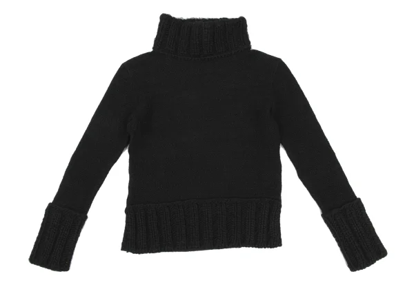 Y's Wool Switching Design High-neck Knit K-168407_002