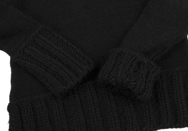 Y's Wool Switching Design High-neck Knit K-168407_005