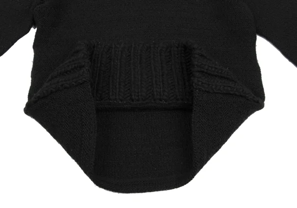 Y's Wool Switching Design High-neck Knit K-168407_007