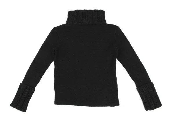 Y's Wool Switching Design High-neck Knit K-168407_008