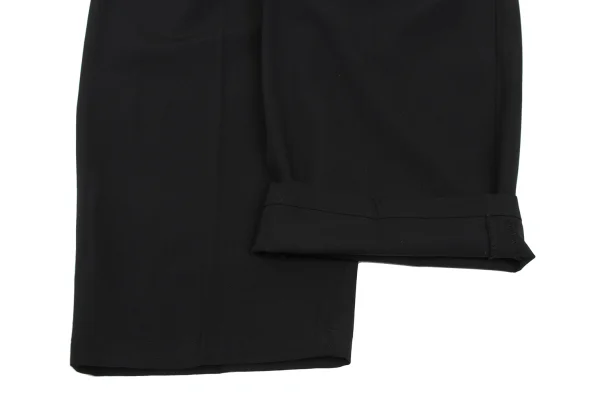 Yohji Yamamoto POUR HOMME Wool Gaba Drawstring Wide Pants K-168412_009