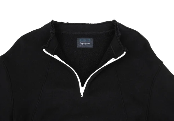 REGULATION yohji yamamoto Half Zipper Sweatshirt K-168414_006