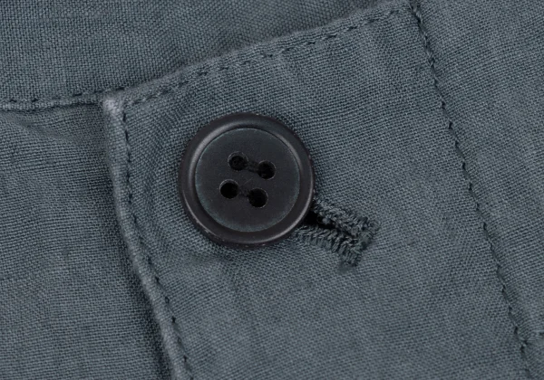 REGULATION yohji yamamoto Linen Cargo Dropped Crotch Pants K-168416_003