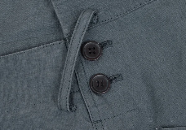 REGULATION yohji yamamoto Linen Cargo Dropped Crotch Pants K-168416_011