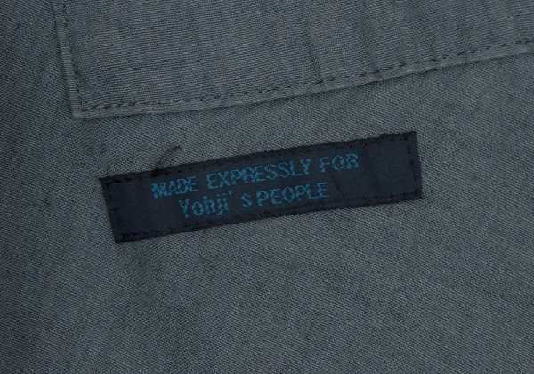 REGULATION yohji yamamoto Linen Cargo Dropped Crotch Pants K-168416_013