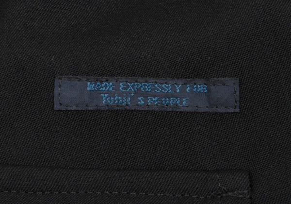 REGULATION yohji yamamoto Wool Gaba Cargo Dropped Crotch Pants K-168417_009