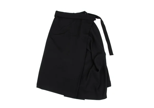 REGULATION yohji yamamoto Wool Wrap Dropped Crotch Pants K-168418_002