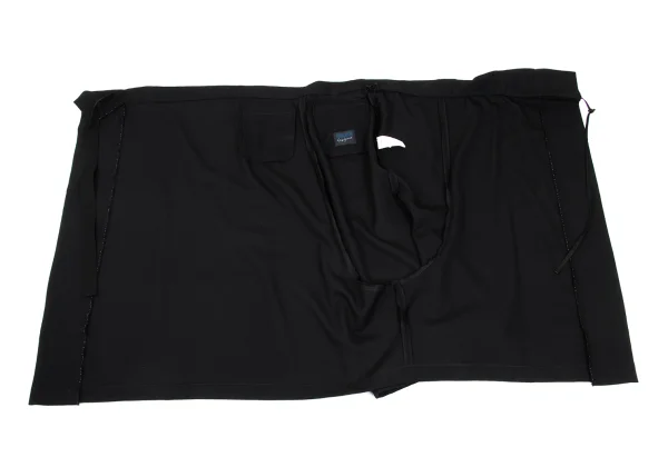 REGULATION yohji yamamoto Wool Wrap Dropped Crotch Pants K-168418_012