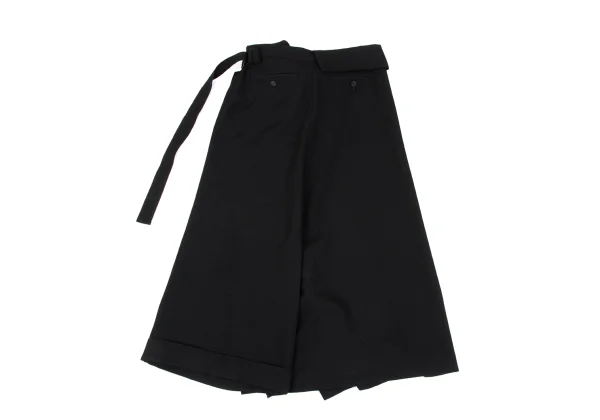 REGULATION yohji yamamoto Wool Wrap Dropped Crotch Pants K-168418_013