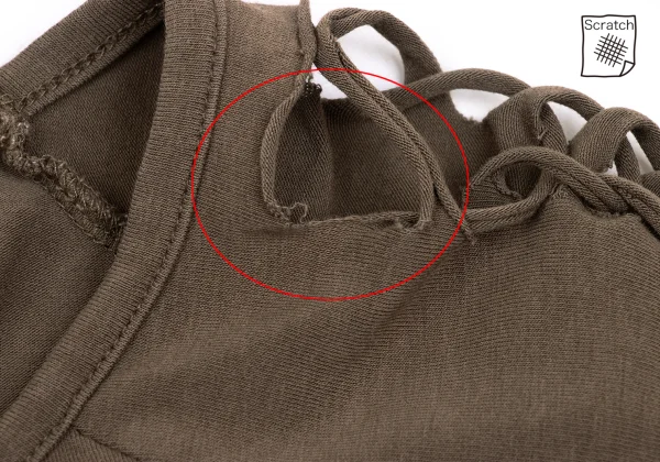 Jean's Paul GAULTIER Braided Sleeve T Shirt K-168419_004